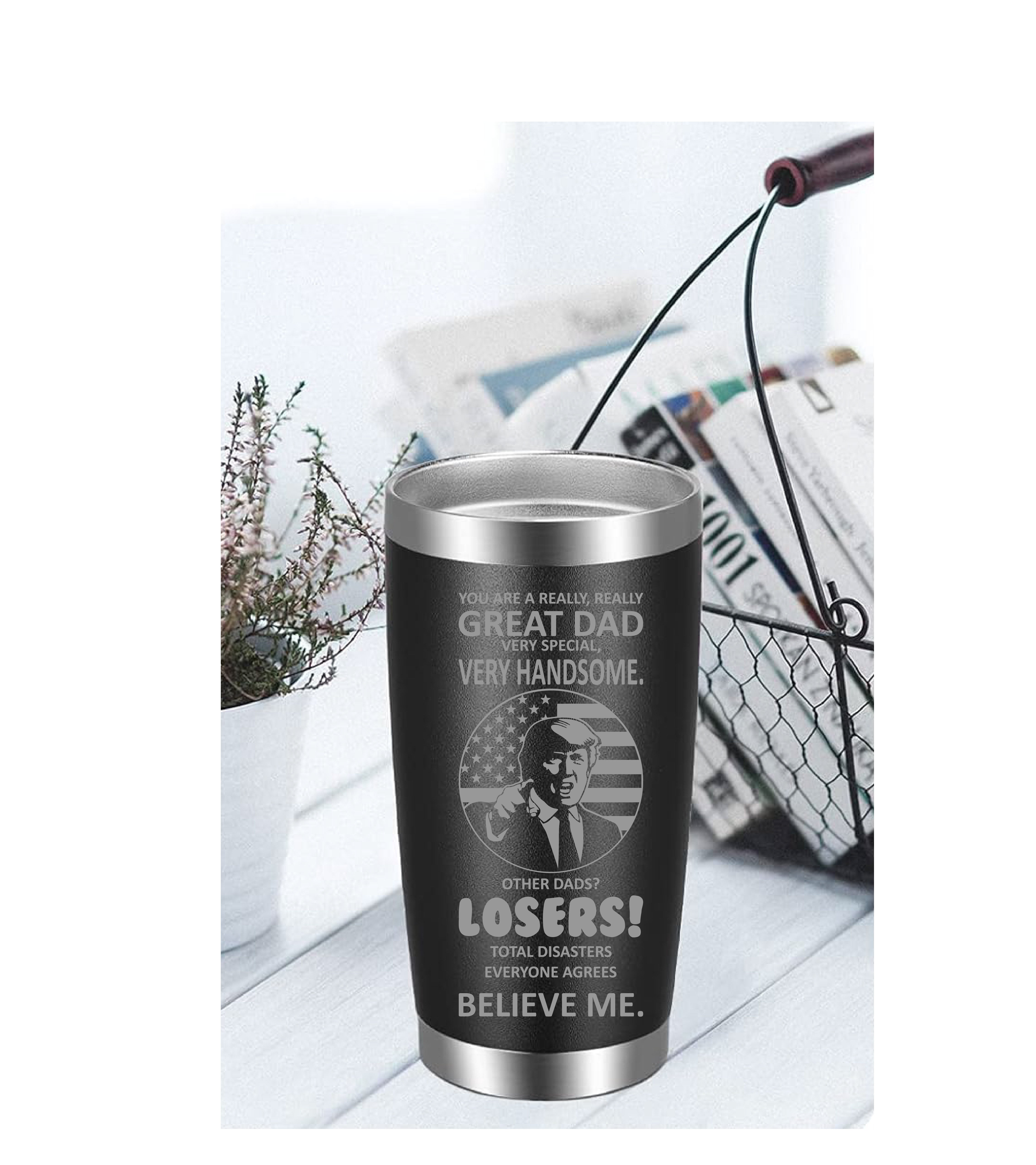 Trump YETI Rambler - 20 Oz - Trump Store