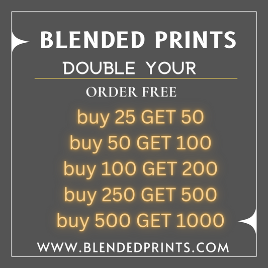 Limited time! Double your order FREE