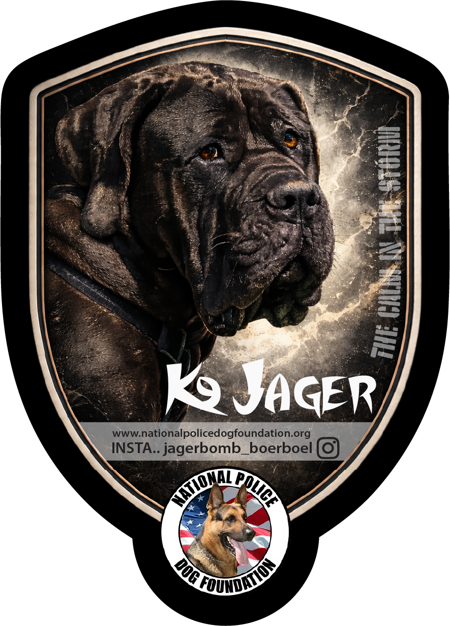K9 Jager - the calm in the storm tee