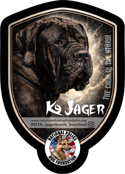 K9 Jager - the calm in the storm tee