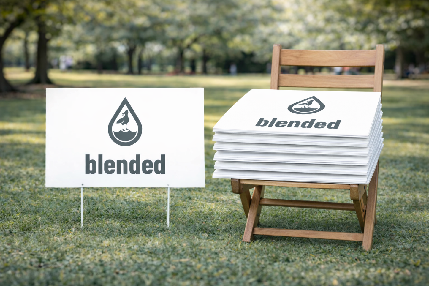 Custom Printed Lawn Signs