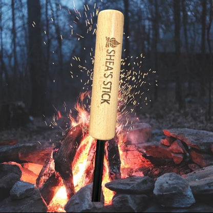 Laser Engraved Fire Poker