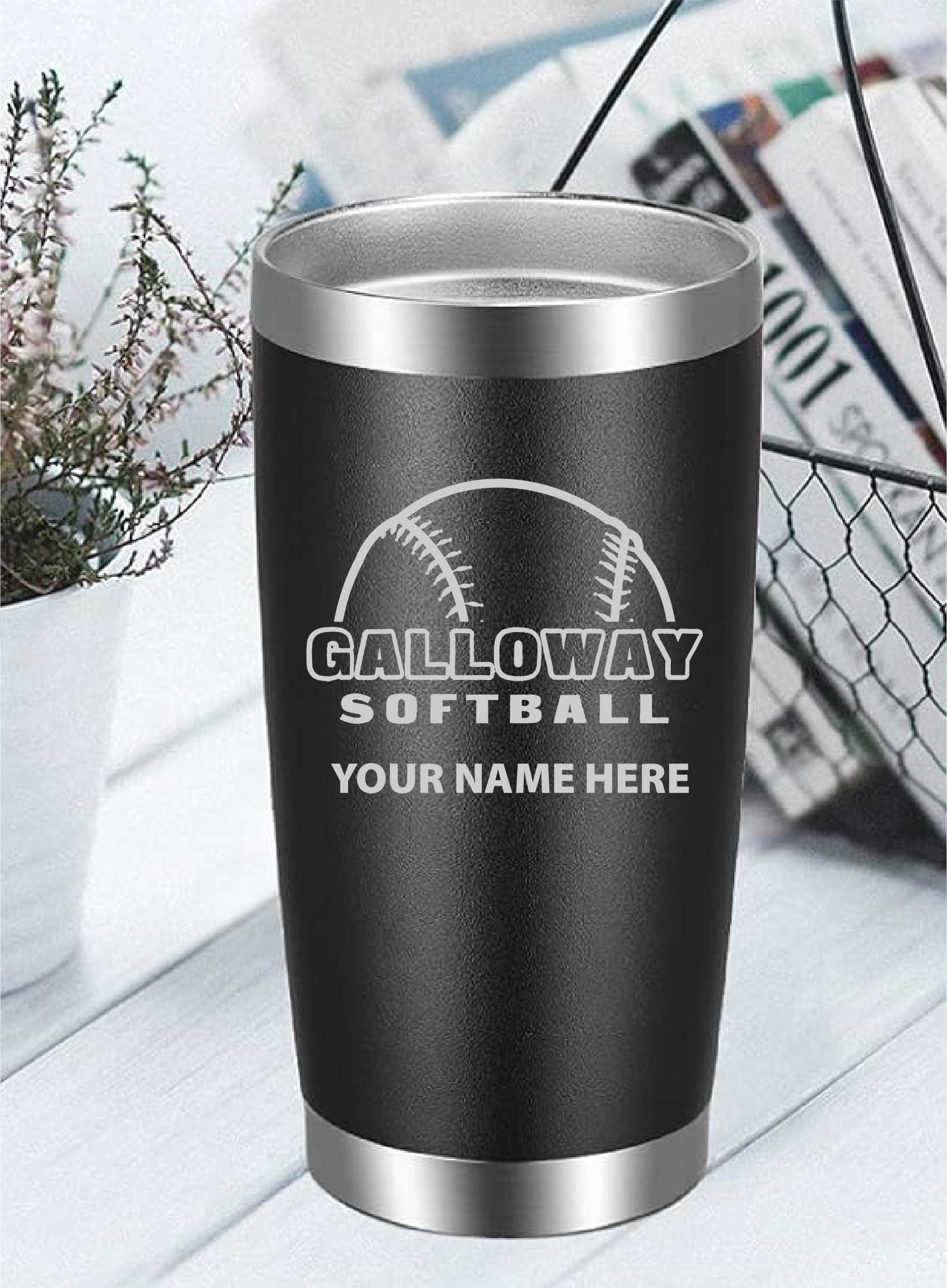 Galloway Softball Tumbler