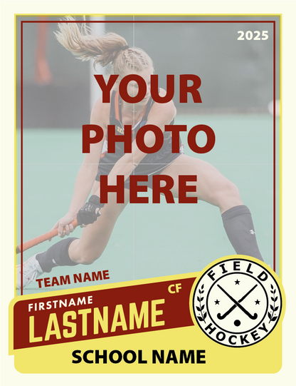 Sports Cards and Stickers - Customizable