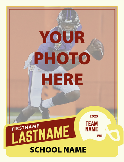 Sports Cards and Stickers - Customizable