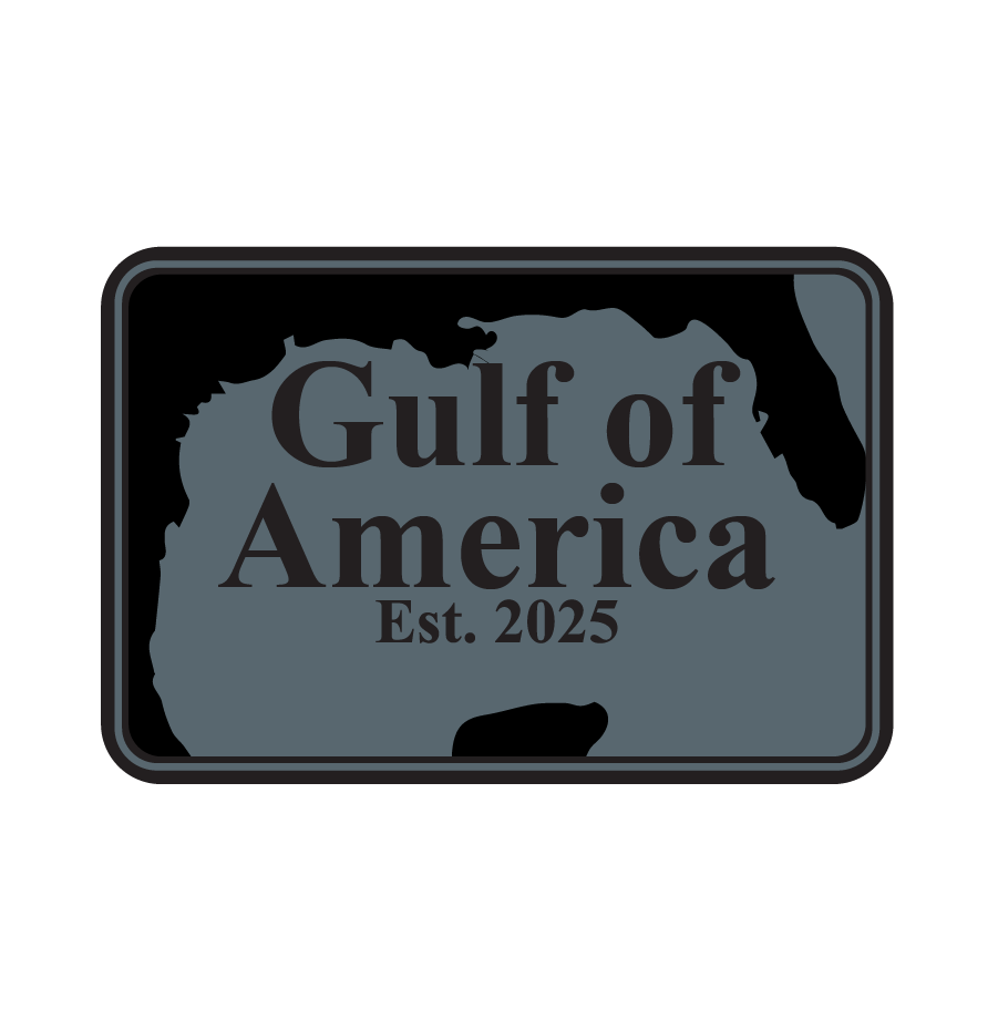 Gulf of America Leatherette Patch