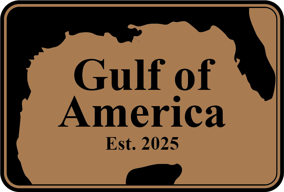 Gulf of America Leatherette Patch