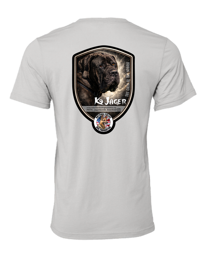 K9 Jager - the calm in the storm tee