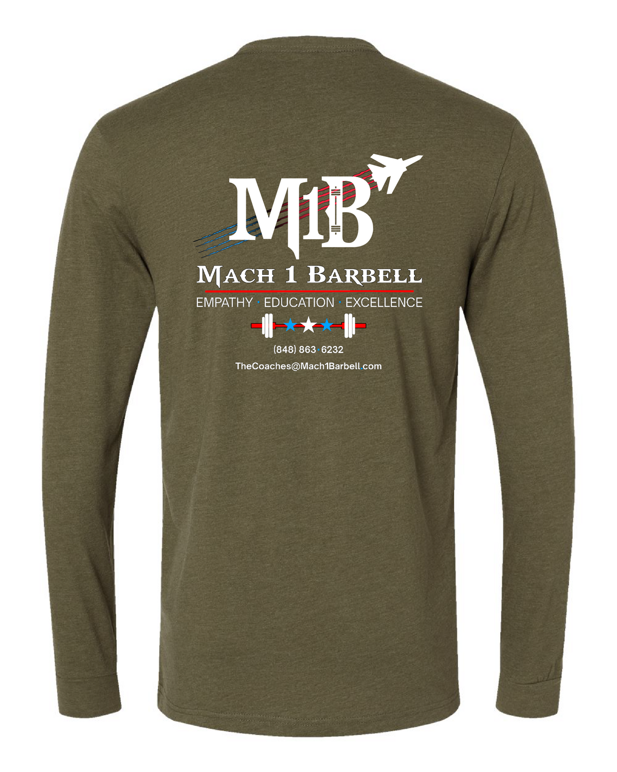 M1B Coaches Long Sleeve Tee