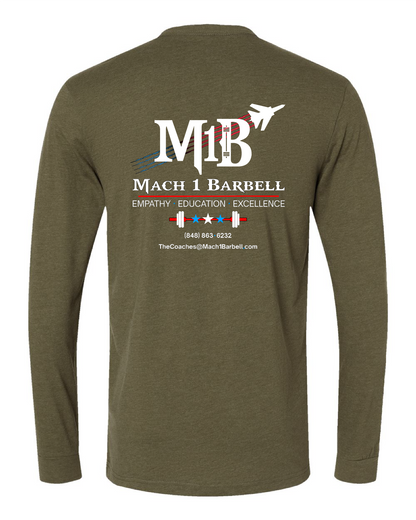 M1B Coaches Long Sleeve Tee