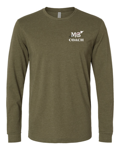 M1B Coaches Long Sleeve Tee