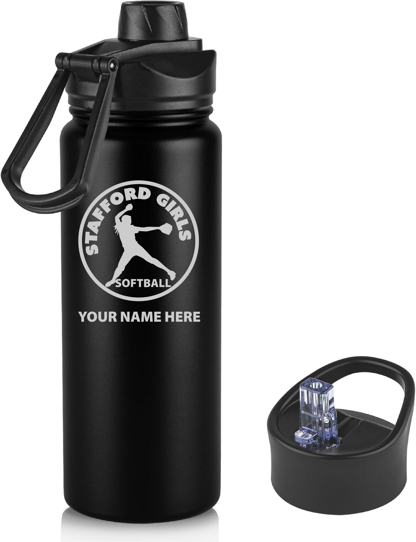 Stafford Softball Water Bottle