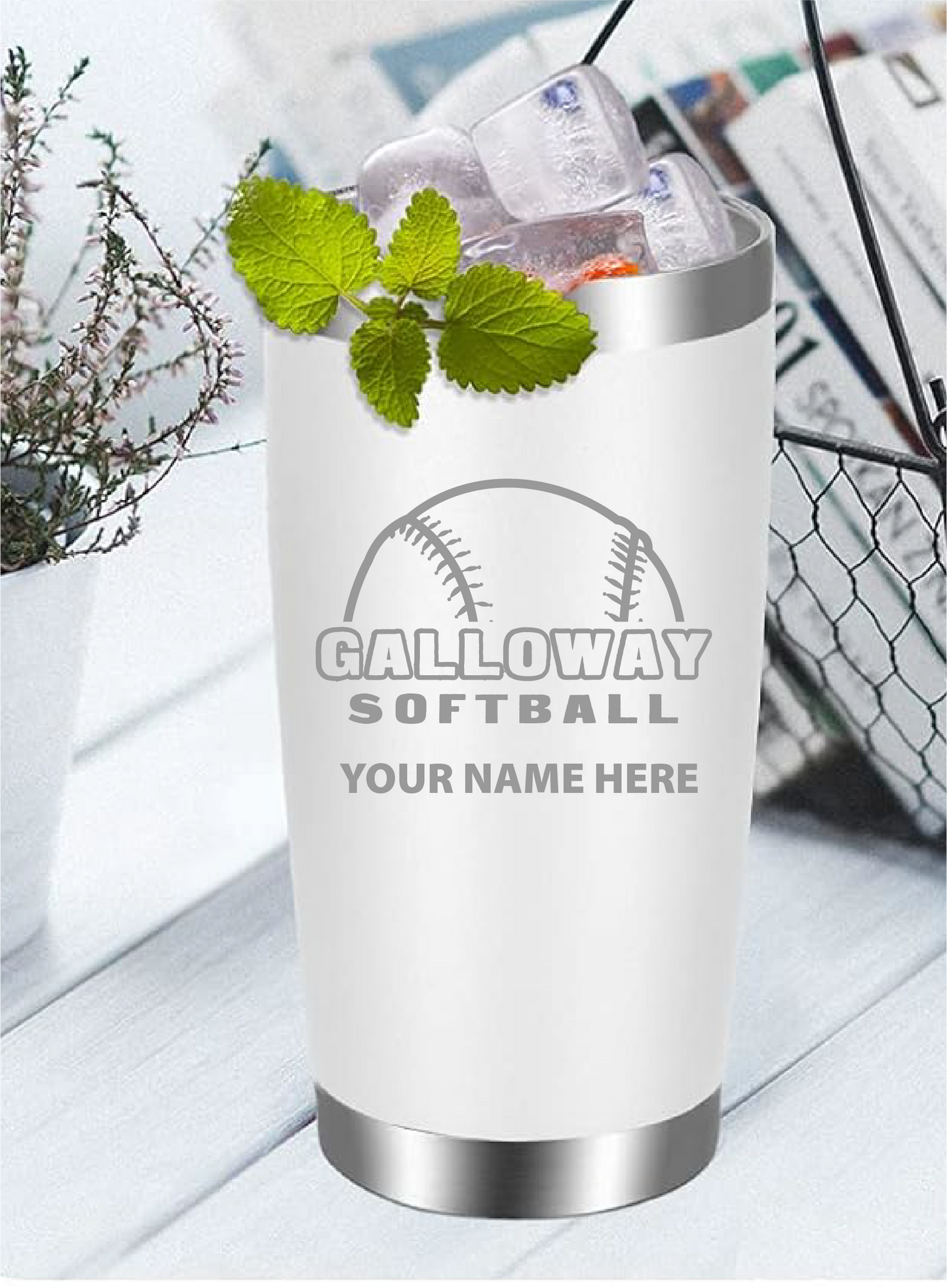 Galloway Softball Tumbler