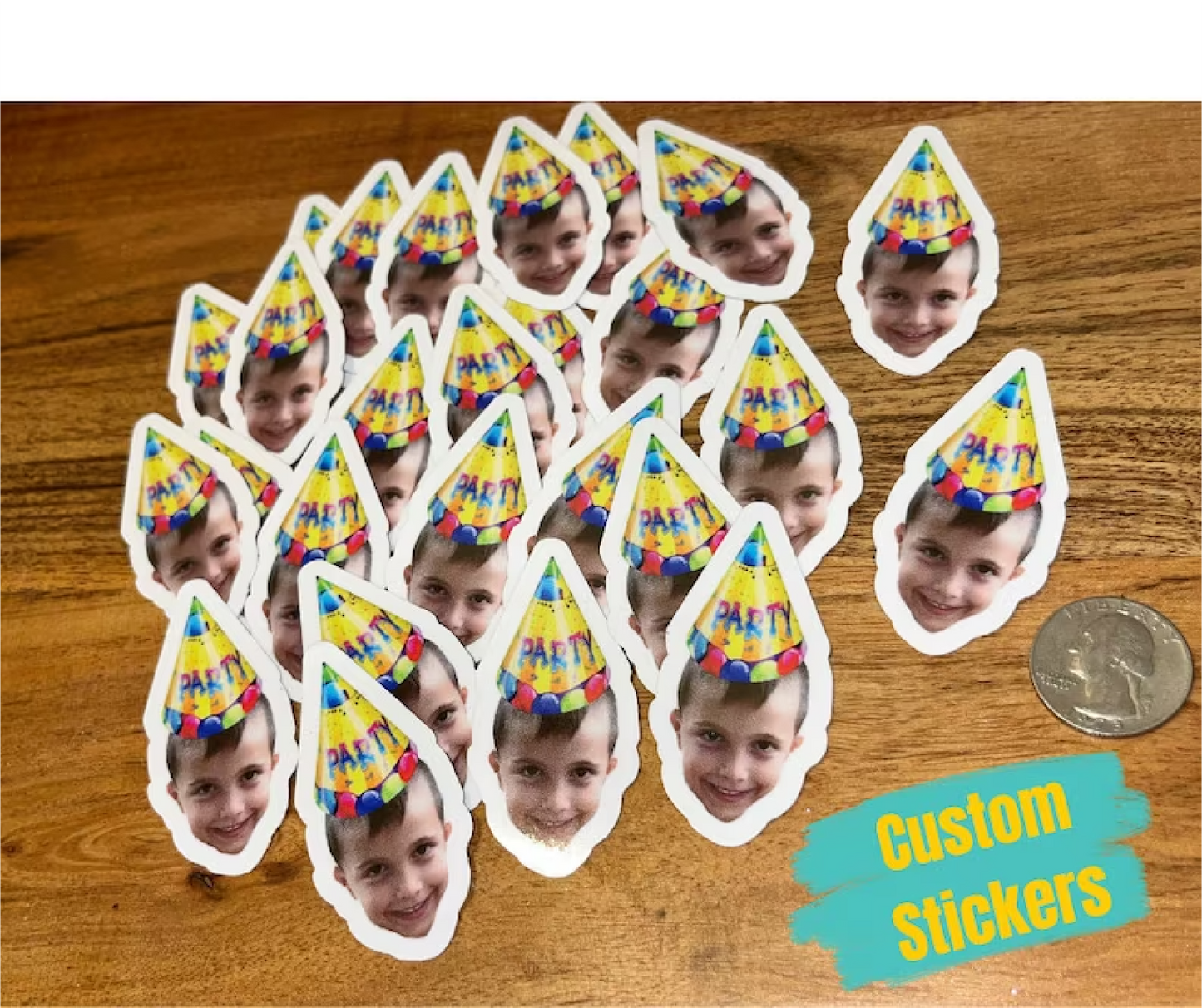 Custom Face Stickers