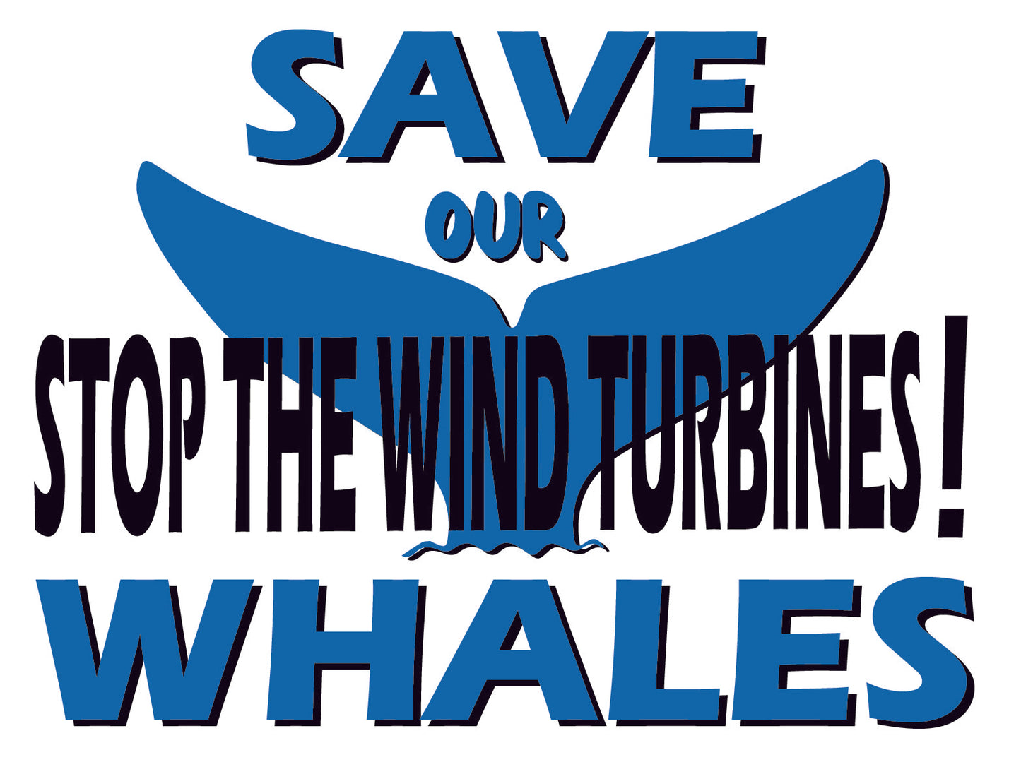 Save The Whales Sign