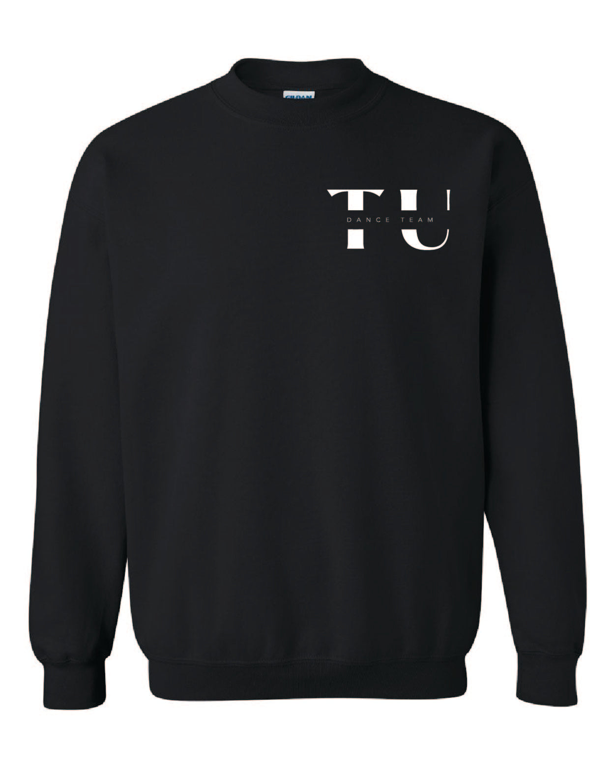 Towson Black Crewneck Sweatshirt